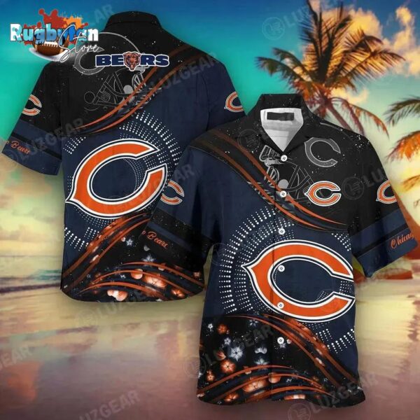 chicago bears nfl football hawaiian shirt this summer best gift for fans nfl hawaiian shirt