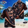 chicago bears nfl football with tropical flower pattern hawaiian shirt for fans nfl hawaiian shirt h4mig