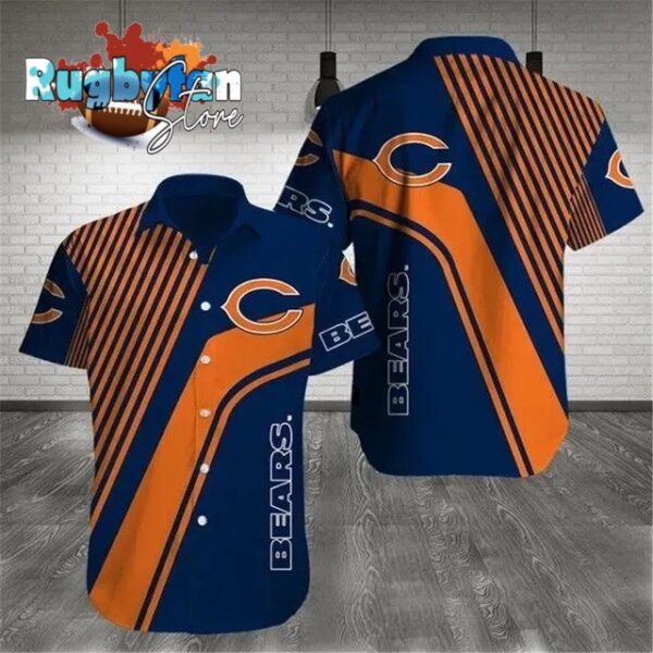 chicago bears nfl gift for fan football graphic print short sleeve hawaiian shirt 3 nfl hawaiian shirt mkel6
