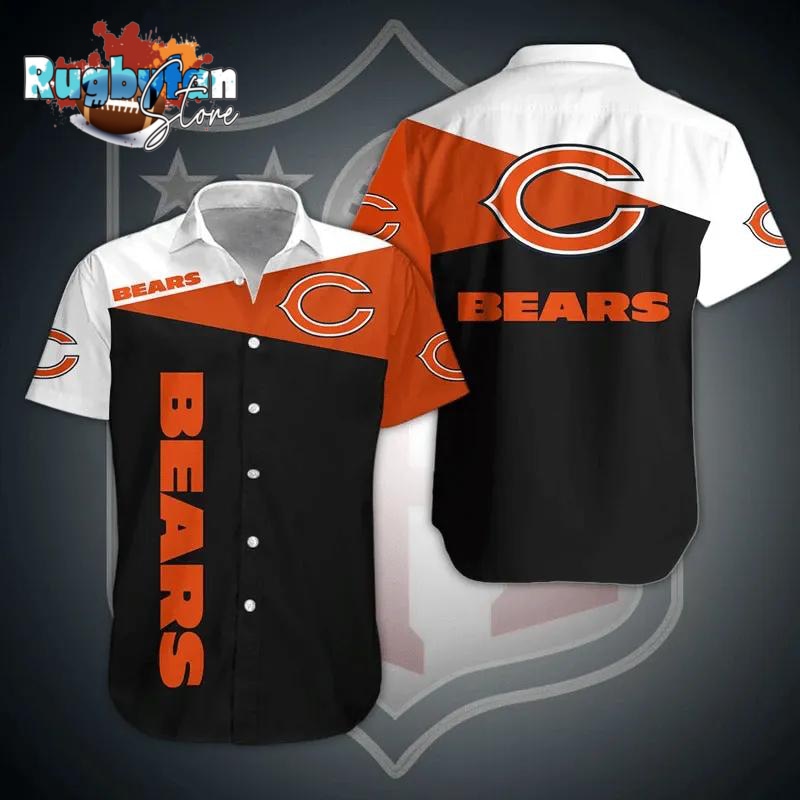 Chicago Bears Nfl Gift For Fan Football Graphic Print Short Sleeve Hawaiian Shirt Chicago Bears Nfl Gift For Fan Football Graphic Print Short Sleeve Hawaiian Shirt
