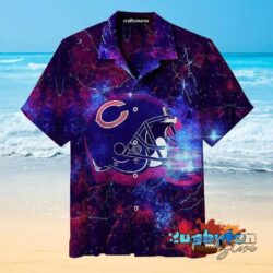 Amazing Chicago Bears Nfl Hawaiian Graphic Print Short Sleeve Hawaiian Shirt