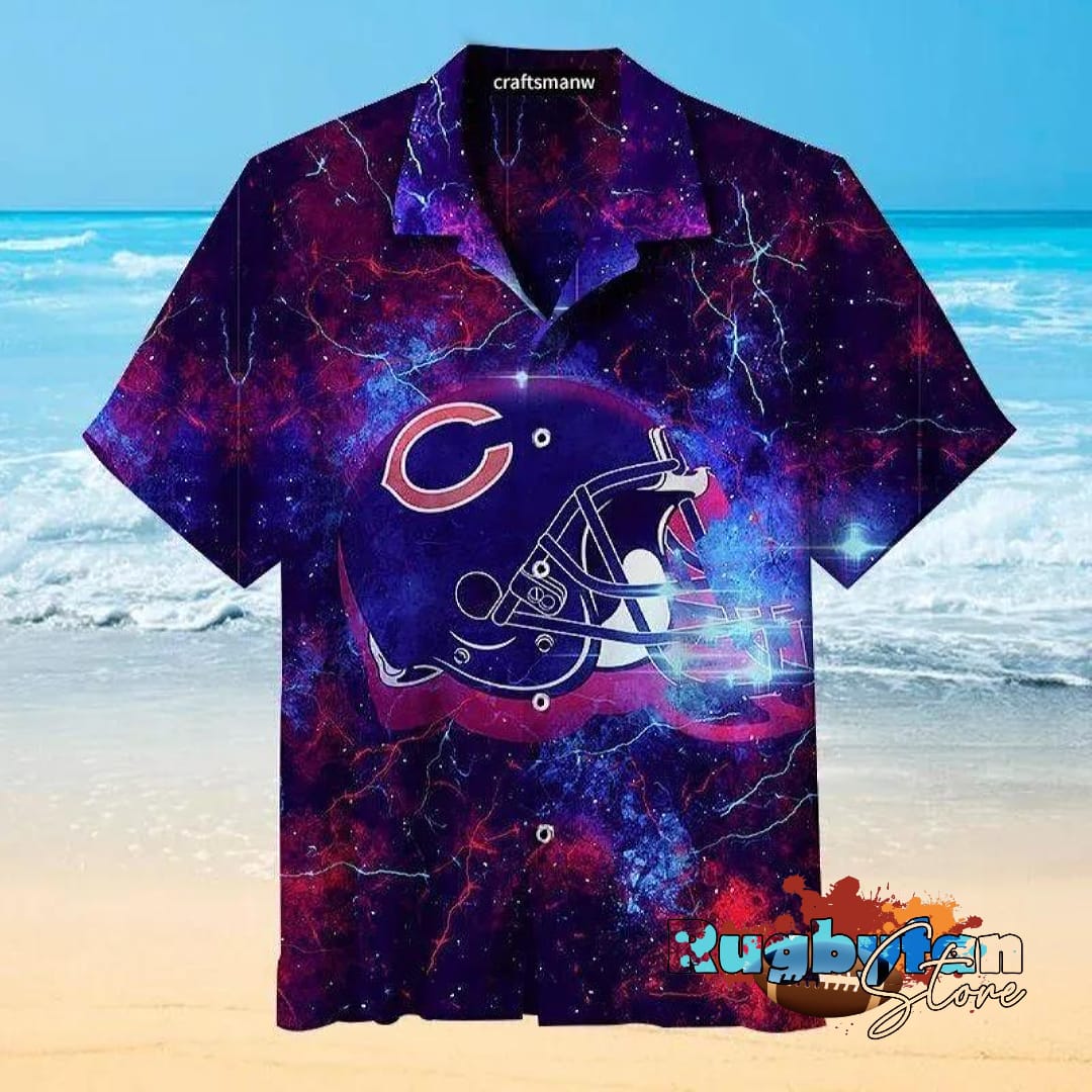 Amazing Chicago Bears Nfl Hawaiian Graphic Print Short Sleeve Hawaiian Shirt Amazing Chicago Bears Nfl Hawaiian Graphic Print Short Sleeve Hawaiian Shirt