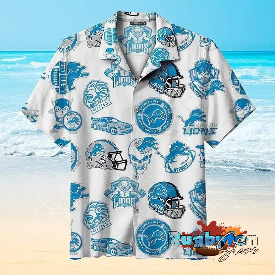 Amazing Detroit Lions Nfl Hawaiian Graphic Print Short Sleeve Hawaiian Shirt Amazing Detroit Lions Nfl Hawaiian Graphic Print Short Sleeve Hawaiian Shirt