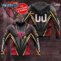 Arizona Cardinals All-over Print 3D Hoodie, Perfect For NFL Fans