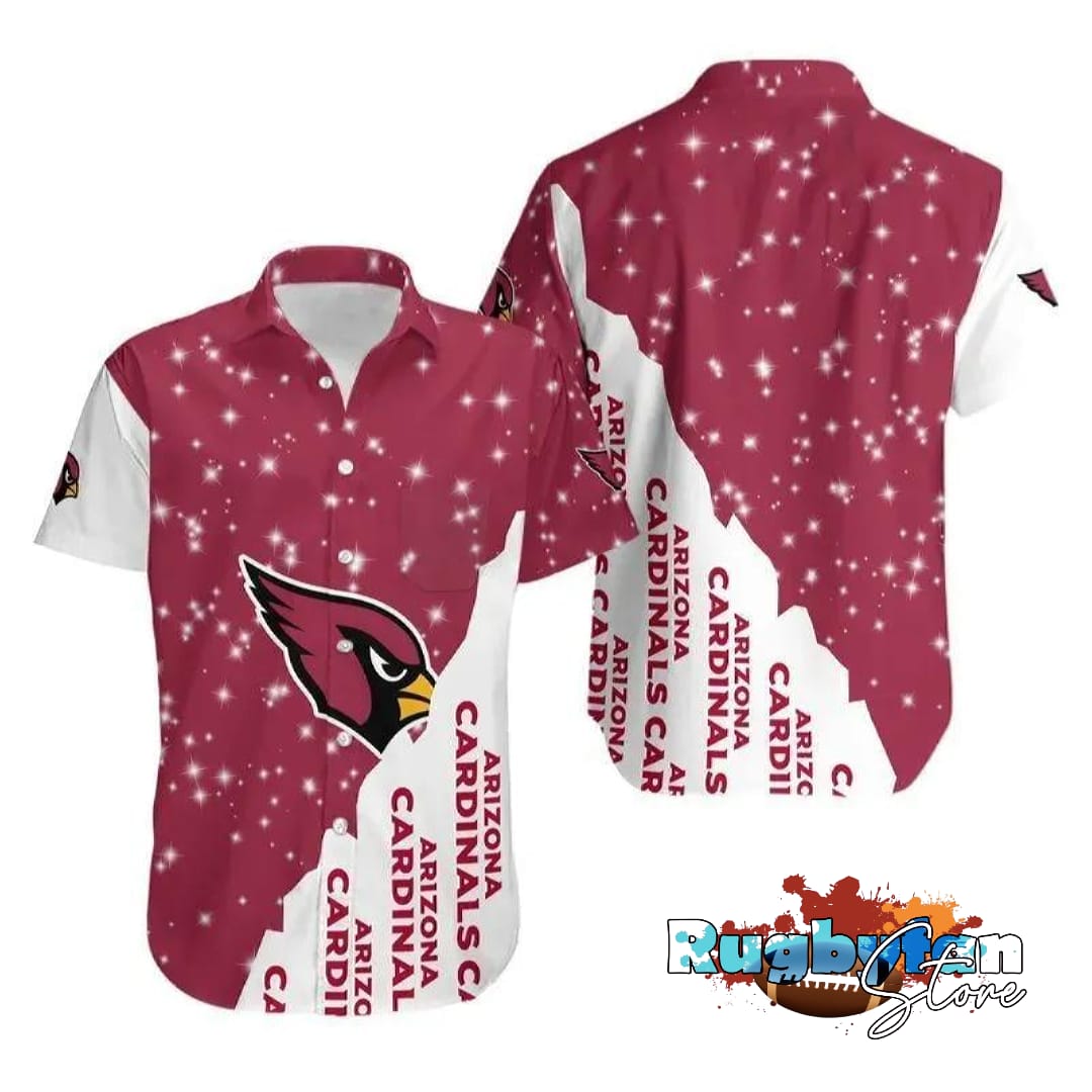 Arizona Cardinals Bling Bling Hawaiian Shirt Arizona Cardinals Bling Bling Hawaiian Shirt