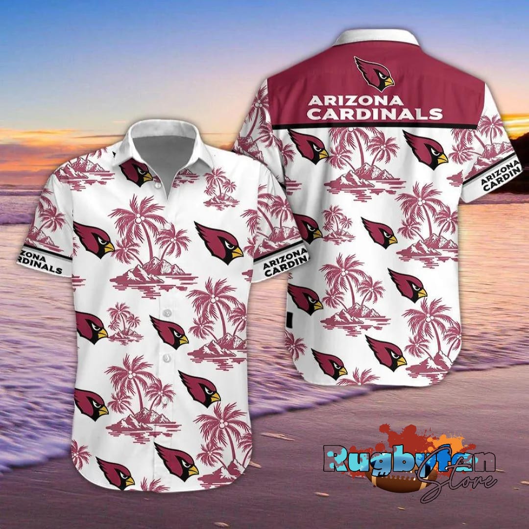 Arizona Cardinals Coconut Tree Hawaiian Shirt Arizona Cardinals Coconut Tree Hawaiian Shirt