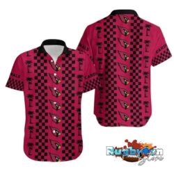 Arizona Cardinals Coconut Trees Hawaiian Shirt