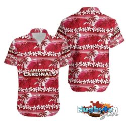 Arizona Cardinals Coconut Trees Nfl Gift For Fan Hawaii Shirt