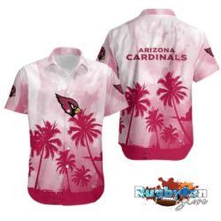Arizona Cardinals Coconut Trees Nfl Hawaiian Shirt