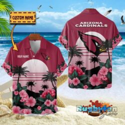 Jacksonville Jaguars Limited Edition Hawaiian Shirt Trendy Aloha Design 02 Arizona Cardinals Custom Name Hawaiian Shirt