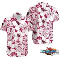 Arizona Cardinals Flower Hawaii Shirt And Shorts Summer Collection