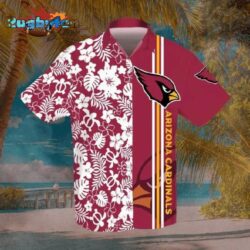 Arizona Cardinals Nfl Football Sport Cool Hawaiian Graphic Print Short Sleeve Hawaiian Shirt