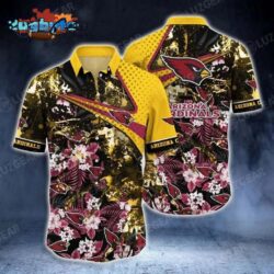 Arizona Cardinals Nfl Hawaiian Shirt Tropical Patterns New Hot Trend Summer For Sports Fans Nfl