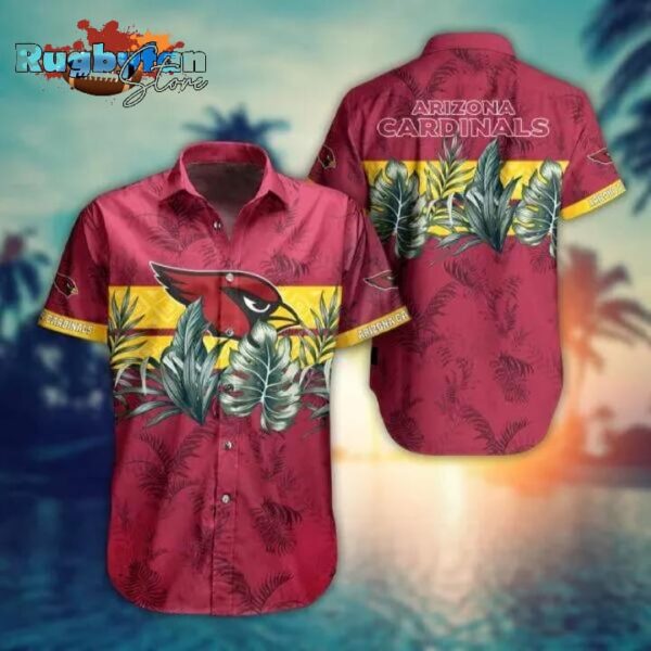 arizona cardinals nfl simple aloha pattern hawaiian shirt nfl hawaiian shirt1 zkwz1