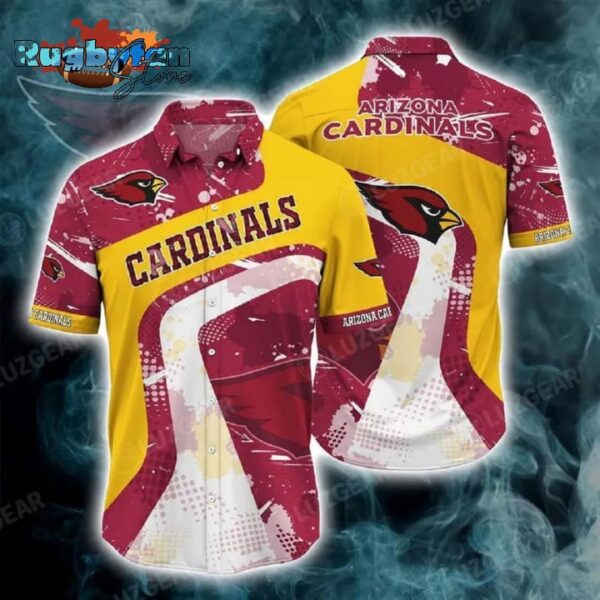 arizona cardinals nfl summer hawaiian shirt new collection gift for sports fans nfl nfl hawaiian shirt1 zci1i