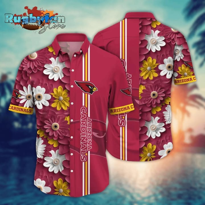 Arizona Cardinals NFL Summer Pattern Hawaiian Shirt