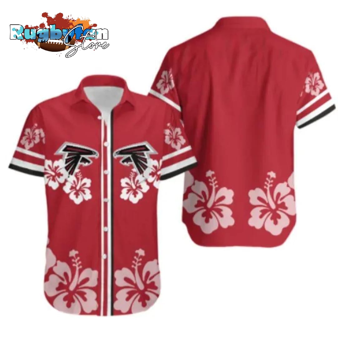 Atlanta Falcons Hibiscus Flower Hawaii Shirt Summer Collection
