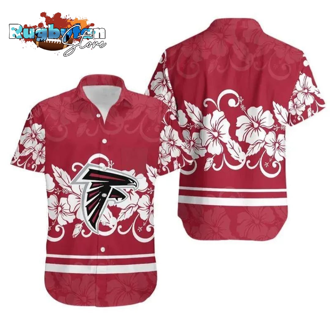 Atlanta Falcons Hibiscus Flowers Hawaii Shirt Summer Collection