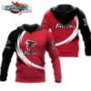 Atlanta Falcons NFL Big Logo Teams Zipper 3D Hoodie All Over Print atlanta falcons nfl big logo teams zipper 3d hoodie all over print qjp2s