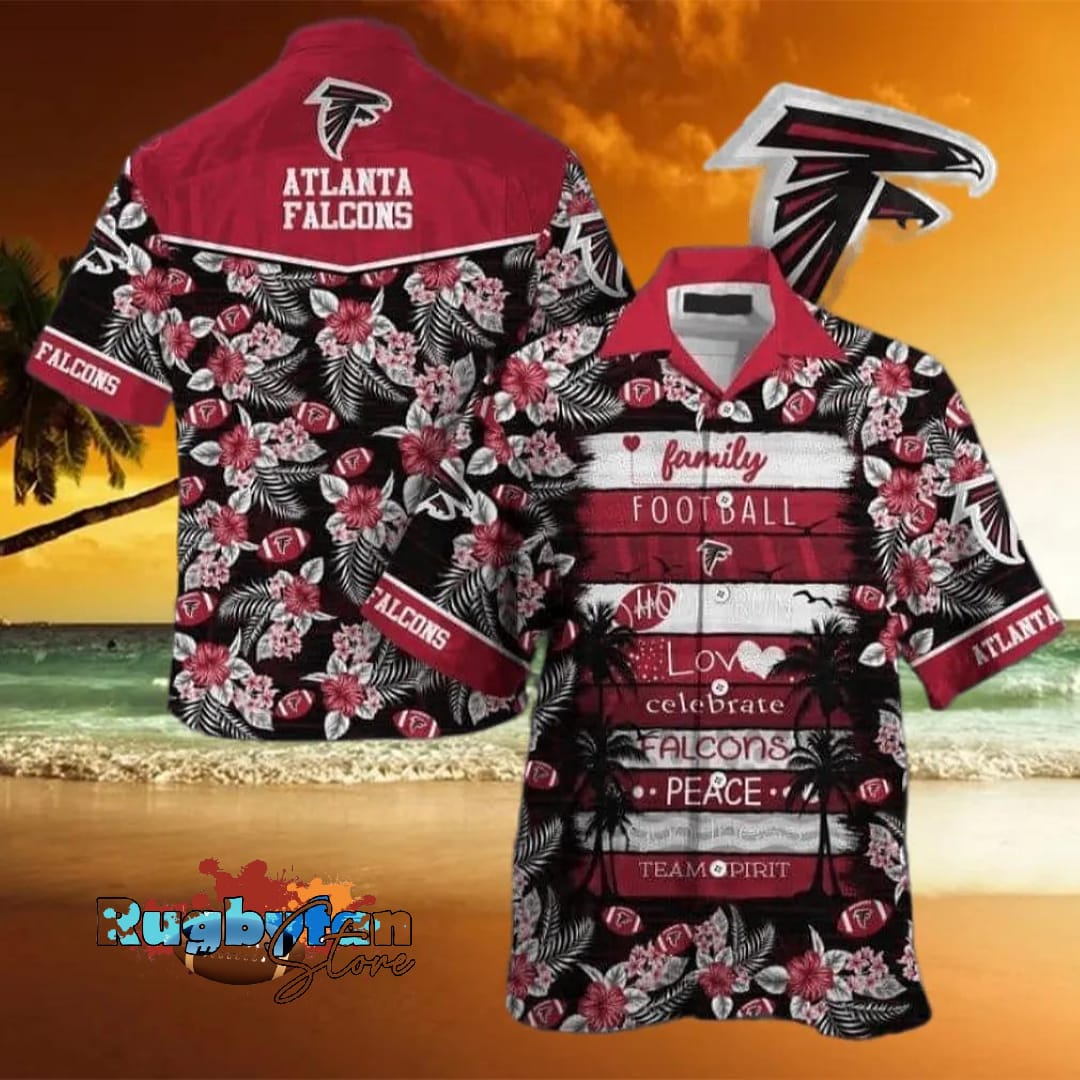 Atlanta Falcons NFL Family Football Homerun Team Hawaiian Shirt