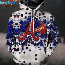 Atlanta Braves NFL Football White Men And Women 3D Full Printing Pullover Hoodie