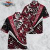 Atlanta Falcons NFL Football With Tropical Flower Pattern Hawaiian Shirt For Fans atlantafalconsnflfootballwithtropicalflowerpatternhawaiianshirtforfansnflhawaiianshirt ld75o