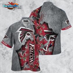 Atlanta Falcons NFL God Hawaii Shirt Sleeve Hawaiian Shirt Gift For Fans