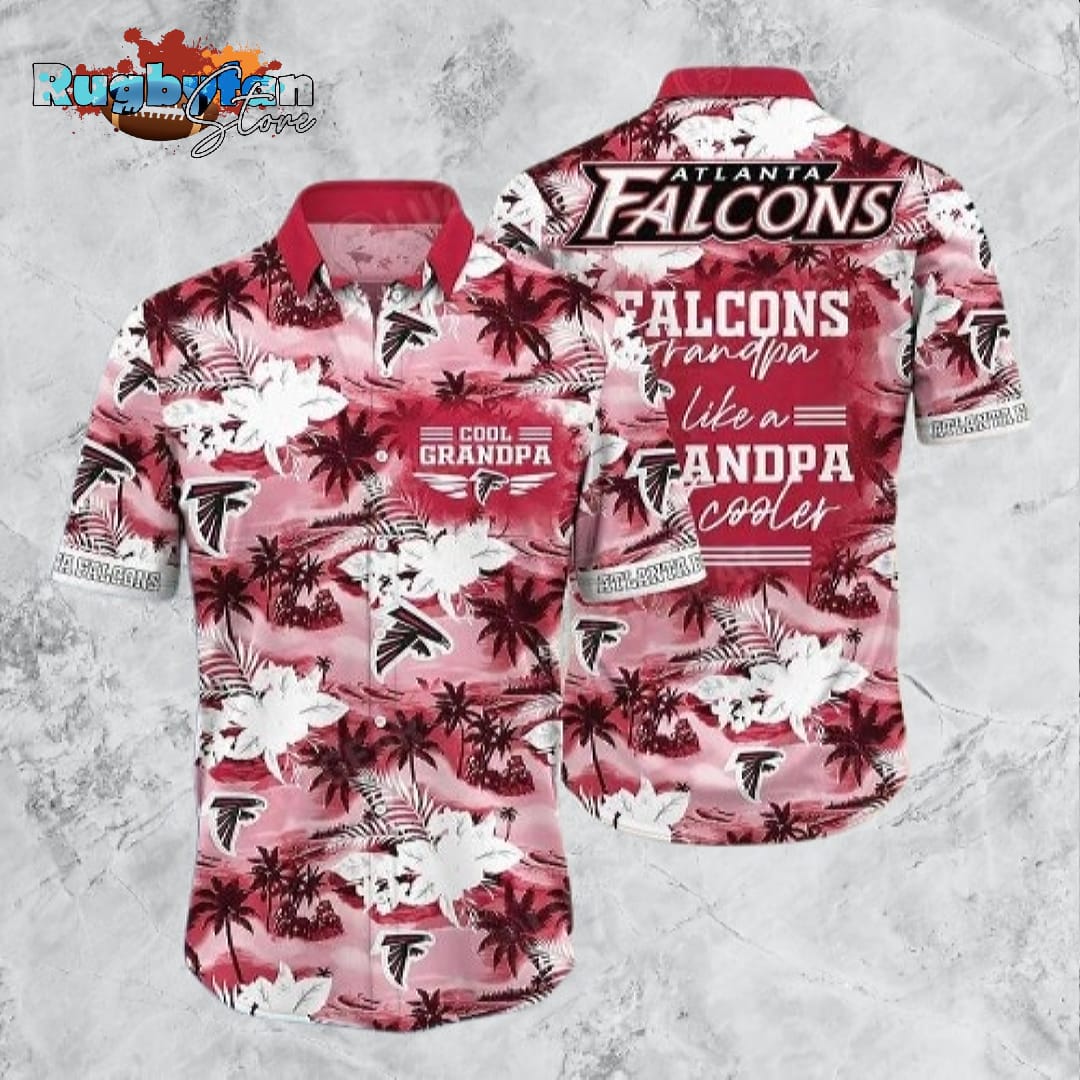 Atlanta Falcons NFL Hawaiian Shirt For Grandparent New Trending Beach Shirt Atlanta Falcons NFL Hawaiian Shirt For Grandparent New Trending Beach Shirt