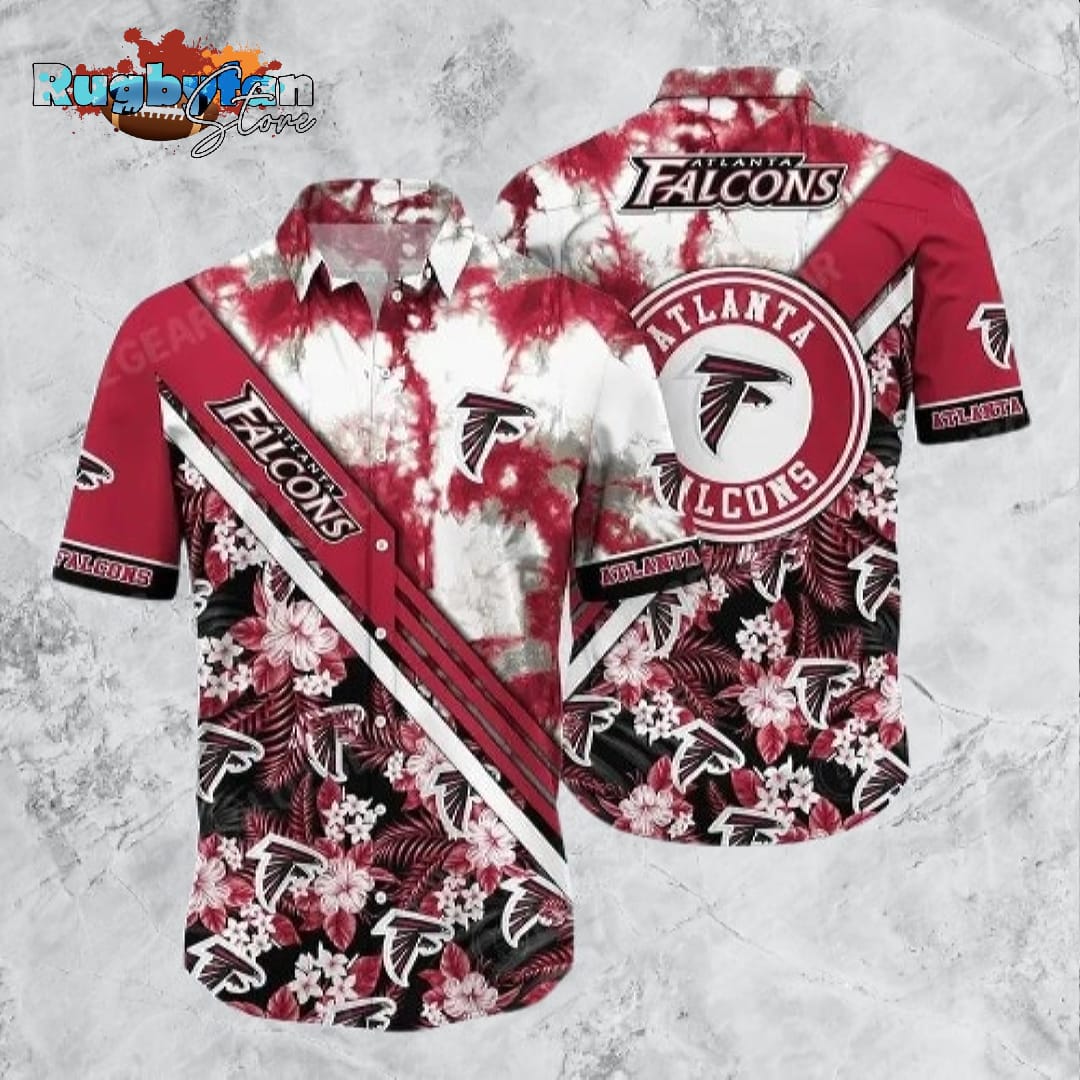 Atlanta Falcons NFL Hawaiian Shirt Graphic Tropical Patterns New Trend Summer Atlanta Falcons NFL Hawaiian Shirt Graphic Tropical Patterns New Trend Summer