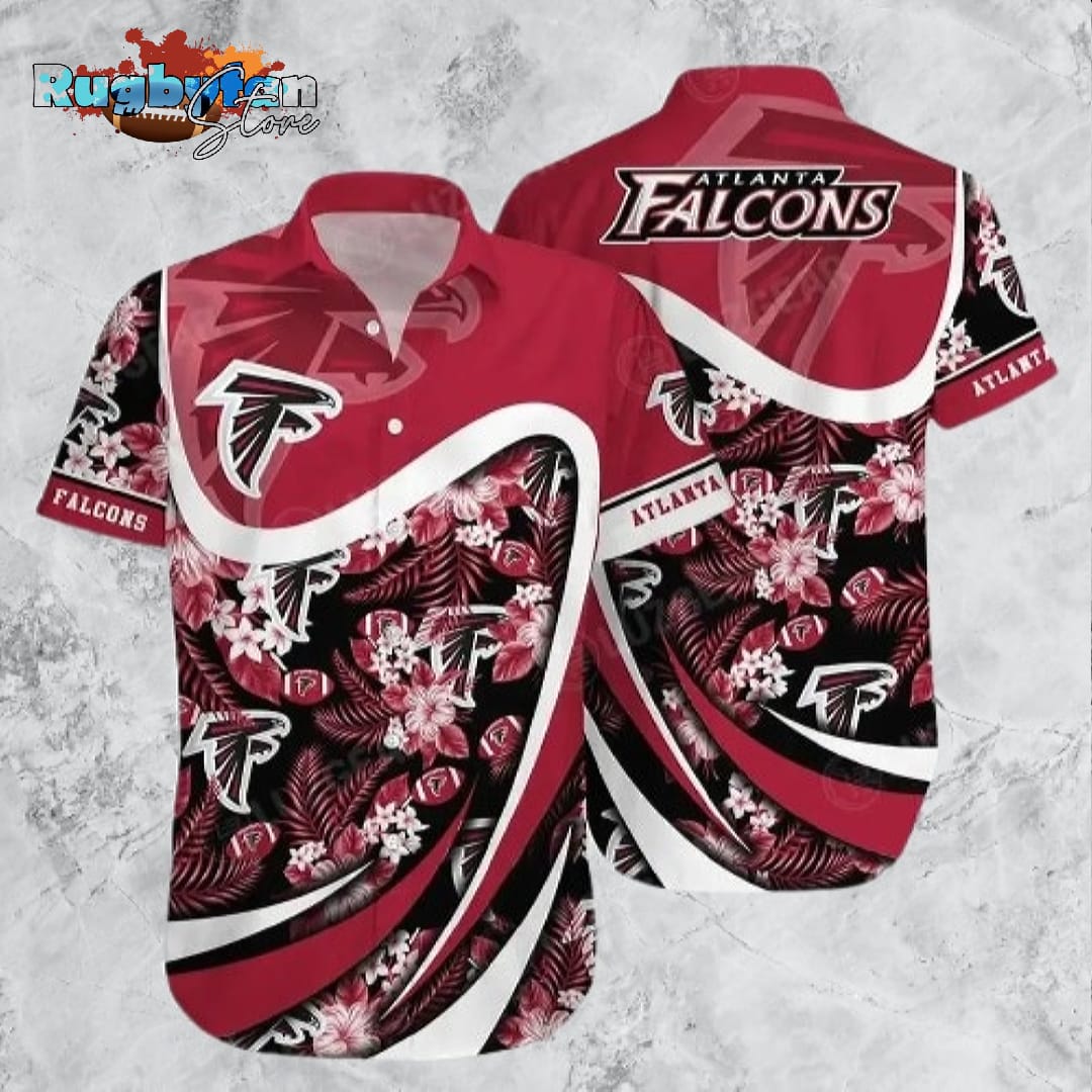 Atlanta Falcons NFL Hawaiian Shirt Tropical Patterns Beach Shirt New Trends Gift For Sports Fans Atlanta Falcons NFL Hawaiian Shirt Tropical Patterns Beach Shirt New Trends Gift For Sports Fans