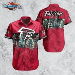 Atlanta Falcons NFL Hawaiian Shirt Tropical Patterns Graphic Gift For Fan