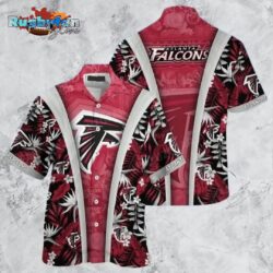 Atlanta Falcons NFL Hawaiian Shirt Tropical Patterns Graphic New Collection Summer Gift For Fan