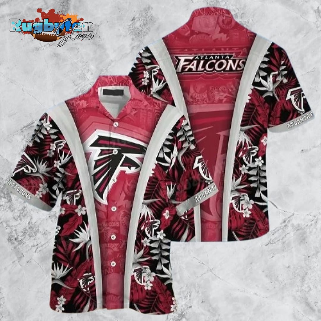 Atlanta Falcons NFL Hawaiian Shirt Tropical Patterns Graphic New Collection Summer Gift For Fan Atlanta Falcons NFL Hawaiian Shirt Tropical Patterns Graphic New Collection Summer Gift For Fan
