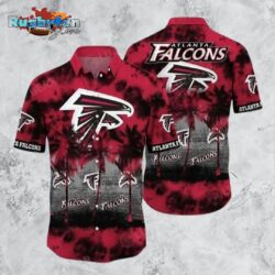 Atlanta Falcons Nfl Hawaiian Shirt Tropical Patterns Graphic Short Sleeve Hot Trend Summer