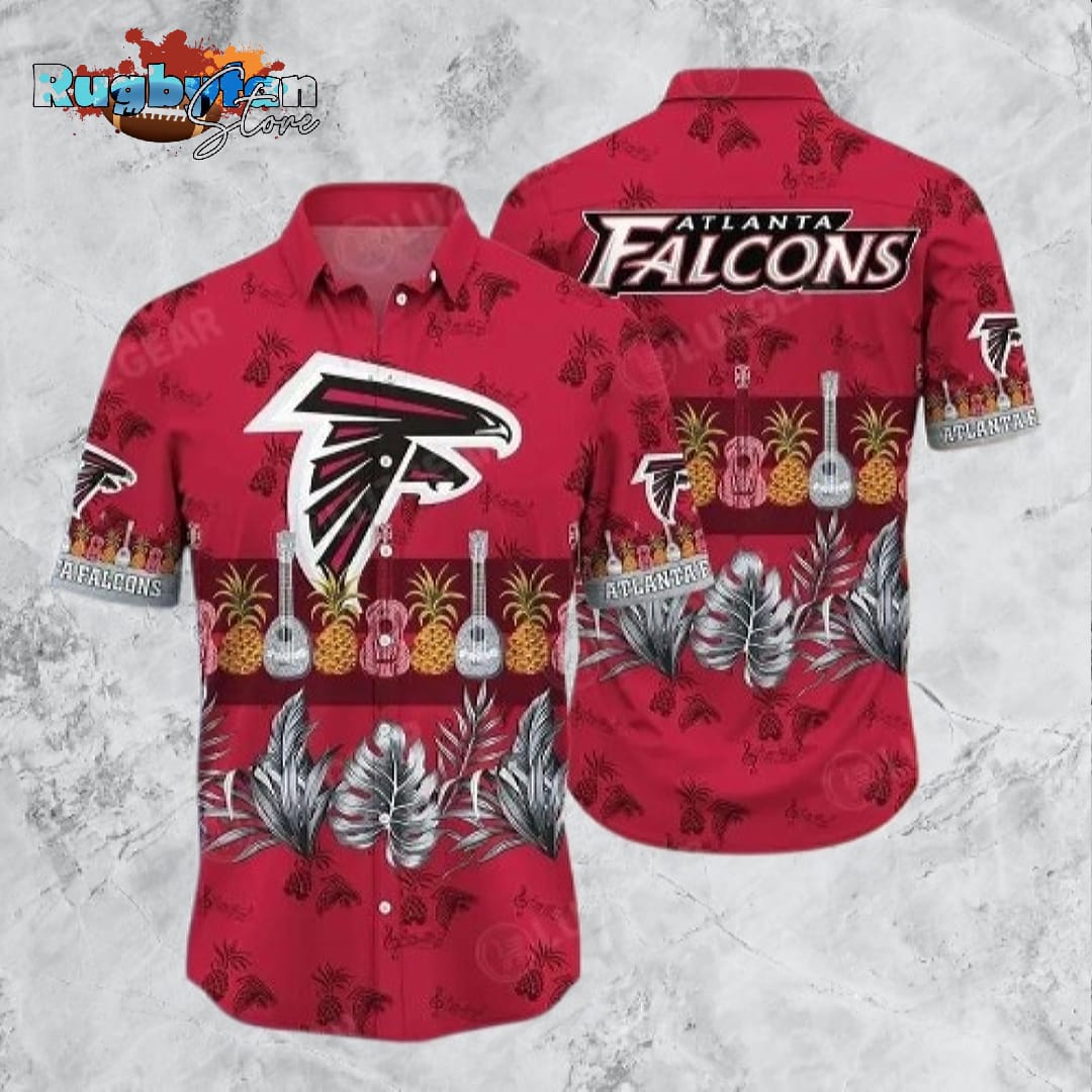 Atlanta Falcons NFL Hawaiian Shirt Tropical Patterns Graphic Trends Summer Atlanta Falcons NFL Hawaiian Shirt Tropical Patterns Graphic Trends Summer