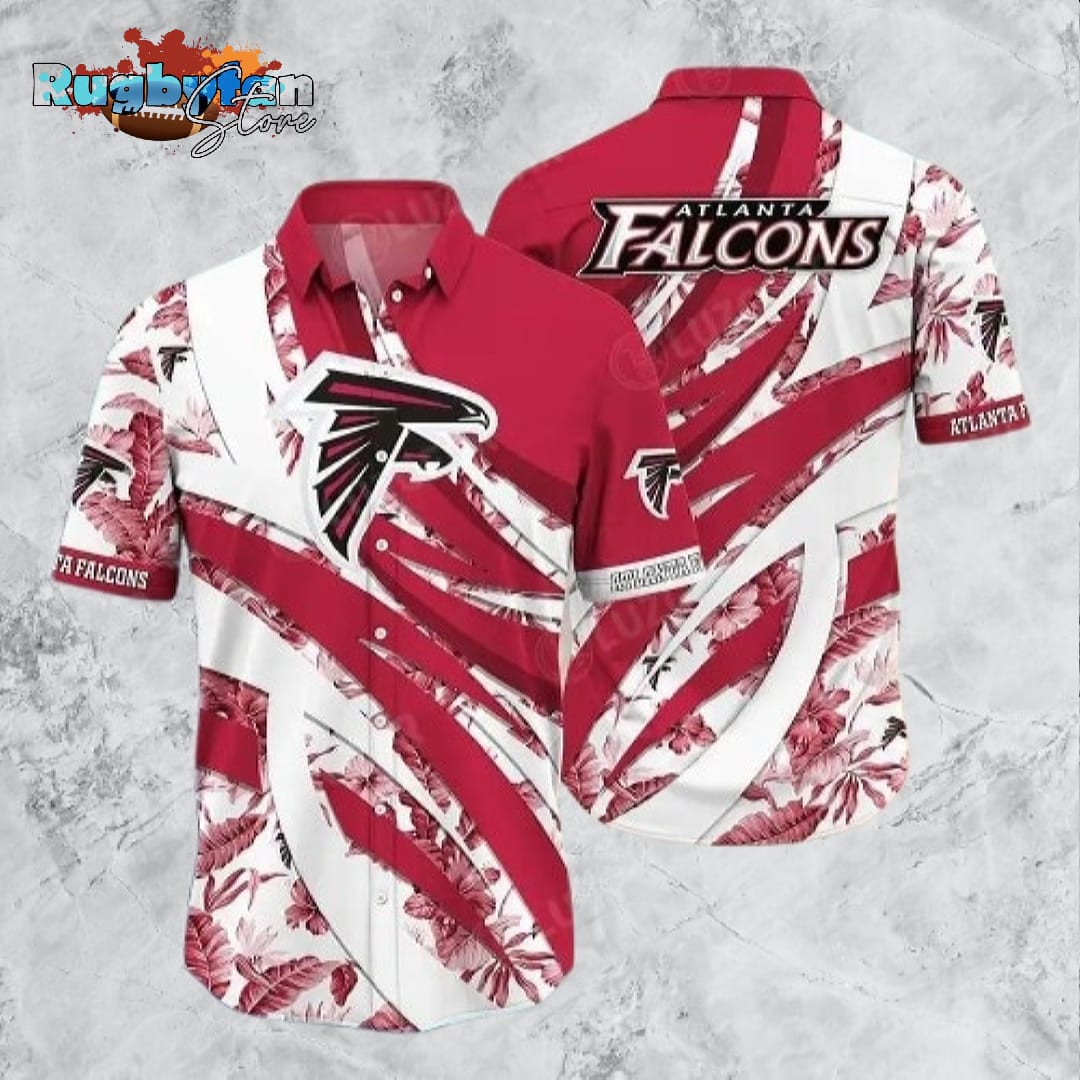 Atlanta Falcons NFL Hawaiian Shirt Tropical Patterns New Trend Summer Atlanta Falcons NFL Hawaiian Shirt Tropical Patterns New Trend Summer