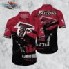 atlantafalconsnflhawaiishirtgraphictropicalpatternsshortsleevehotsummernflhawaiianshirt dk01e