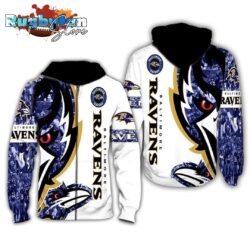 Baltimore Ravens Nfl 3D Hoodie Baltimore Ravens Gifts For Him