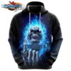 Dallas Cowboys Blue Flaming Skull Halloween NFL Hoodie Gifts for Fans Gebone dallas cowboys blue flaming skull halloween nfl hoodie gifts for fans gebone uq8pi