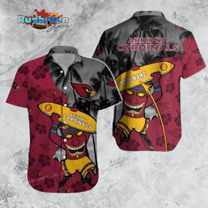 Arizona Cardinals Hawaiian Shirt NFL Football 3D Print Personalized Cheap Hawaiian Shirt For Men Women