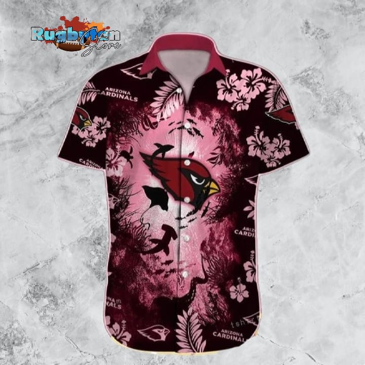 Arizona Cardinals Hawaiian Shirt NFL Football Personalized Aloha Hawaiian Shirt For Men Women