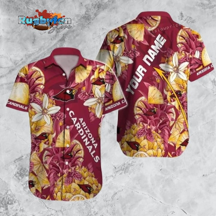 Arizona Cardinals Hawaiian Shirt NFL Football Personalized Button Up Hawaiian Shirt For Mens Womens Arizona Cardinals Hawaiian Shirt NFL Football Personalized Button Up Hawaiian Shirt For Mens Womens