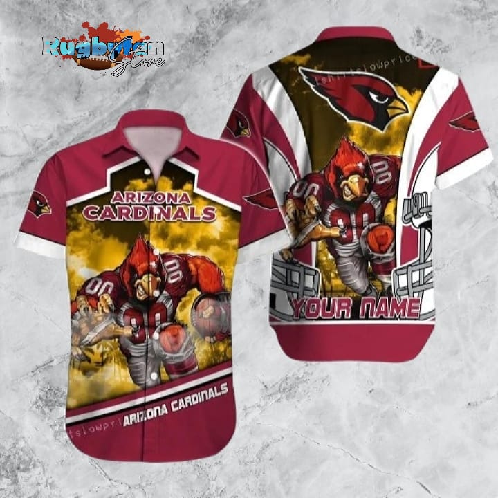 Arizona Cardinals Hawaiian Shirt NFL Football Personalized Cheap Hawaiian Shirt