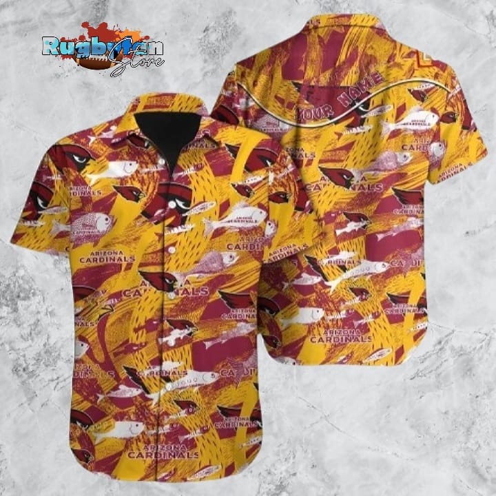 Arizona Cardinals Hawaiian Shirt NFL Football Personalized Hawaiian Shirt For Men And Women