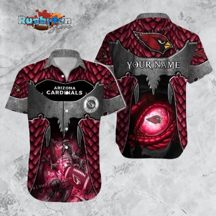 Arizona Cardinals Hawian Shirt NFL Football Personalized Hawaiian Shirt Man
