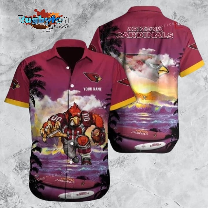 Arizona Cardinals NFL NFL Football Personalized Aloha Hawaiian Shirt For Men Women