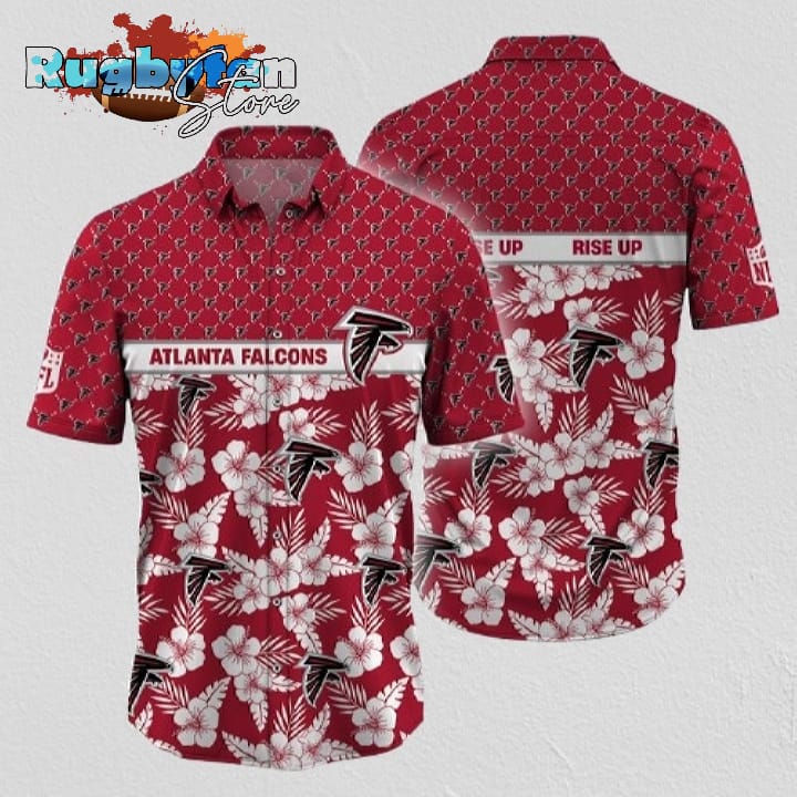 Atlanta Falcons NFL Palm Leaves Hawaiian Shirt