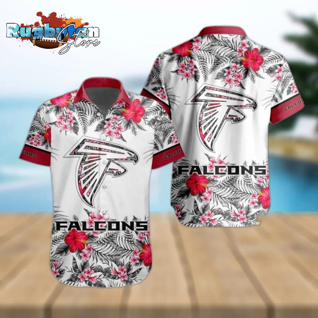 Atlanta Falcons NFL Special Floral Tropical Team Spirit Hawaiian Shirt Atlanta Falcons NFL Special Floral Tropical Team Spirit Hawaiian Shirt
