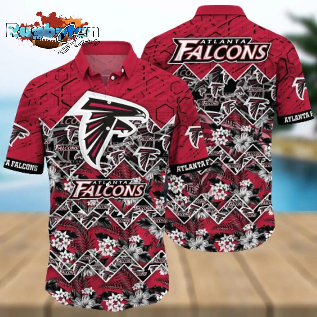 Atlanta Falcons NFL Trending Summer Pattern Style Hawaiian Shirt Atlanta Falcons NFL Trending Summer Pattern Style Hawaiian Shirt