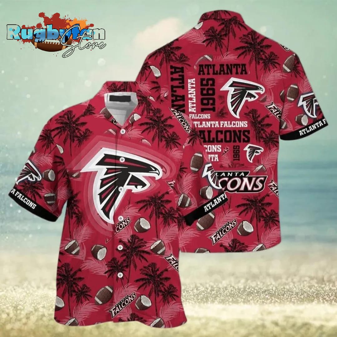 Atlanta Falcons NFL Trendy Summer Hawaiian Shirt Atlanta Falcons NFL Trendy Summer Hawaiian Shirt